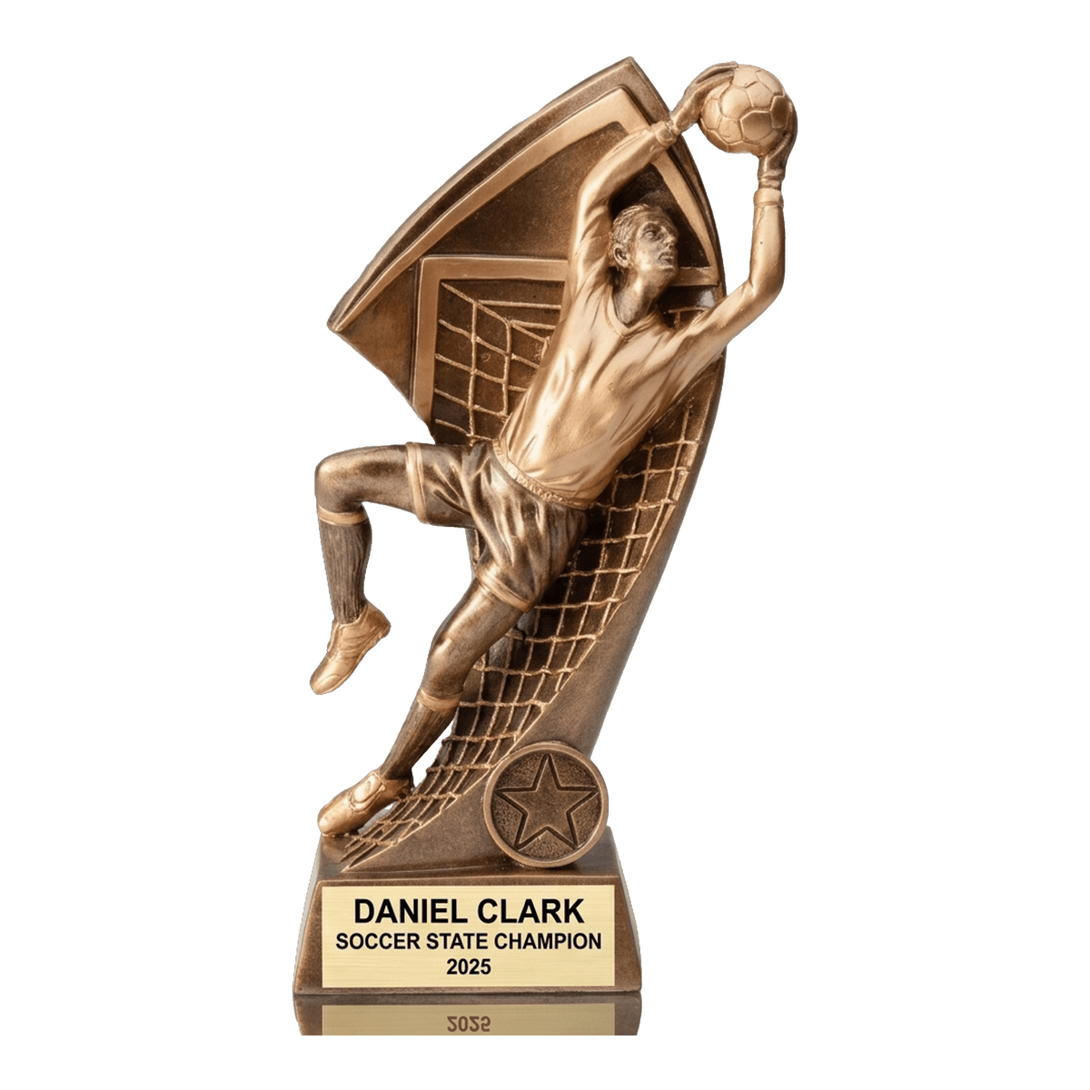 Personalized | Soccer Award | Custom Engraved | Soccer Goalie | Personalized Trophy | Engraved Award | Championship | MVP Award