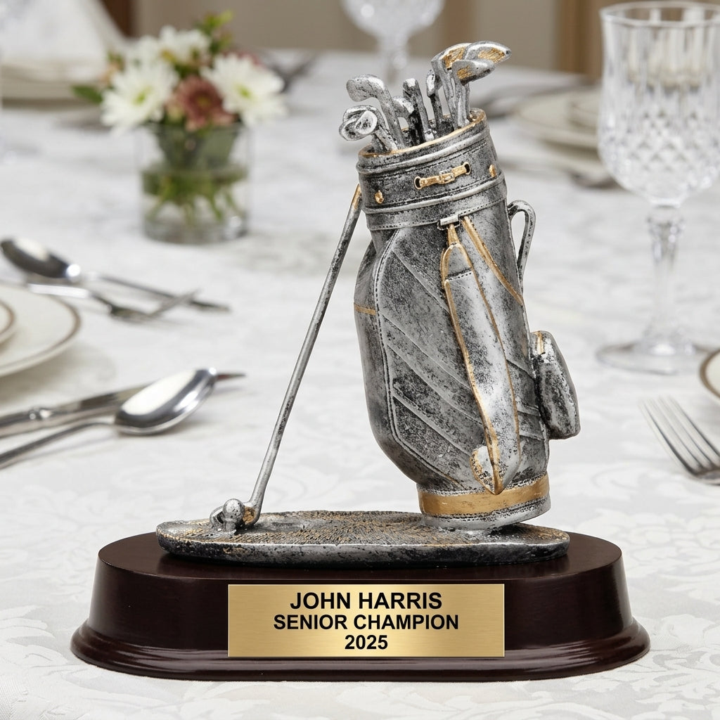 Personalized | Golf Award | Custom Engraved | Golf Trophy | Personalized Golf | Engraved Award | Longest Drive | Tournament Prize - View 5