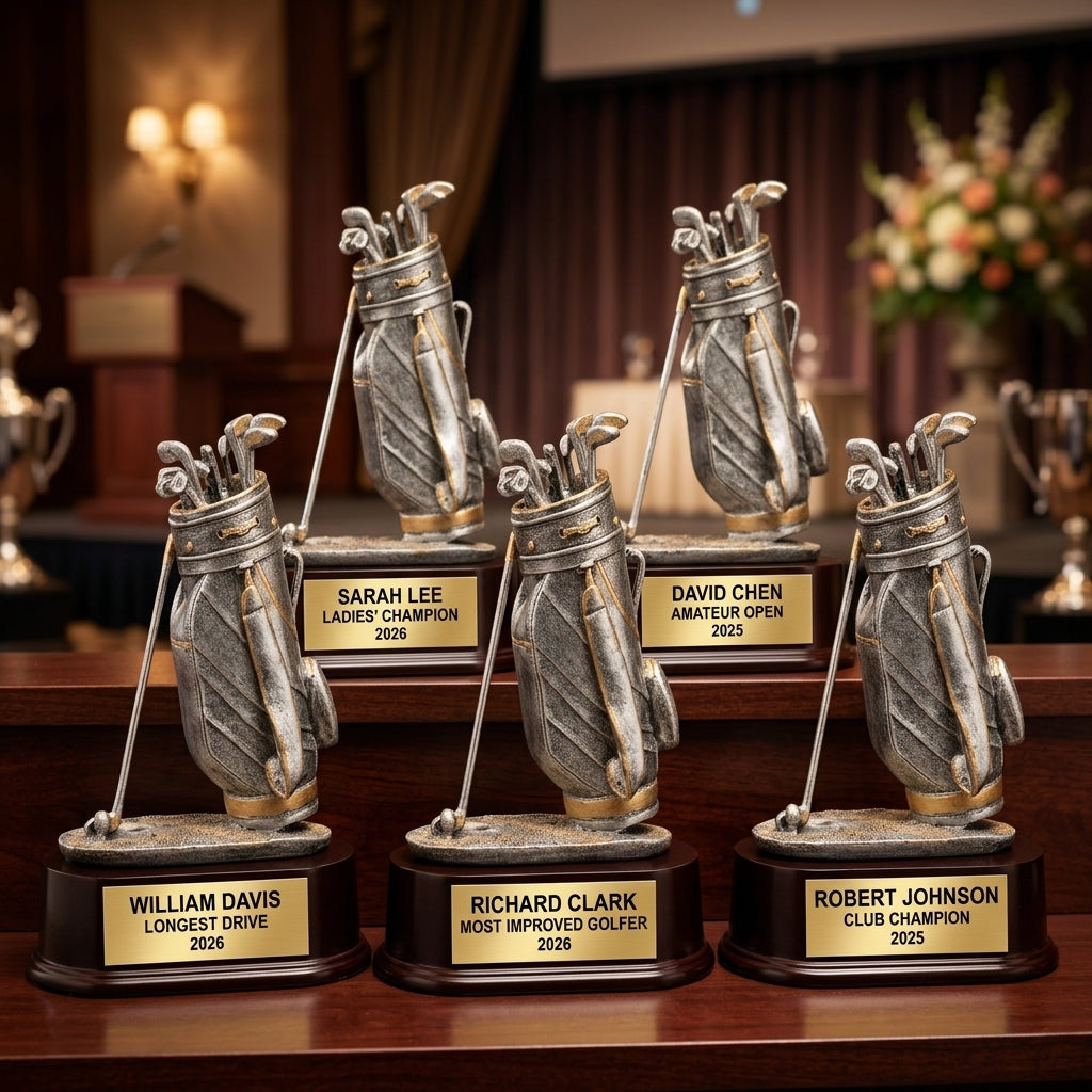 Personalized | Golf Award | Custom Engraved | Golf Trophy | Personalized Golf | Engraved Award | Longest Drive | Tournament Prize - View 6