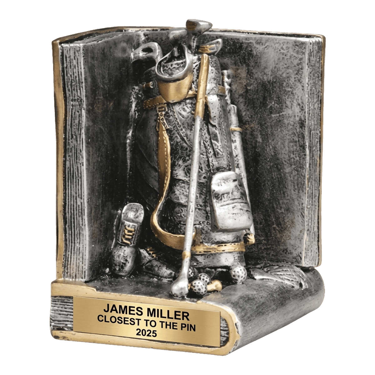 Personalized – 0.5" | Golf Award | Custom Engraved | Golf Trophy | Personalized Golf Award | Engraved Golfer Gift | Tournament Prize