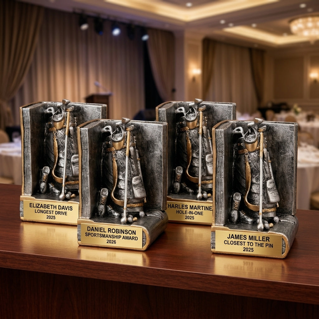 Personalized | Golf Award | Custom Engraved | Golf Trophy | Personalized Golf Award | Engraved Golfer Gift | Tournament Prize - View 6