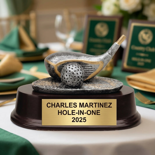 Personalized | Golf Award | Custom Engraved | Golf Trophy | Personalized Golf | Engraved Award | Tournament Winner | Longest Drive - View 2