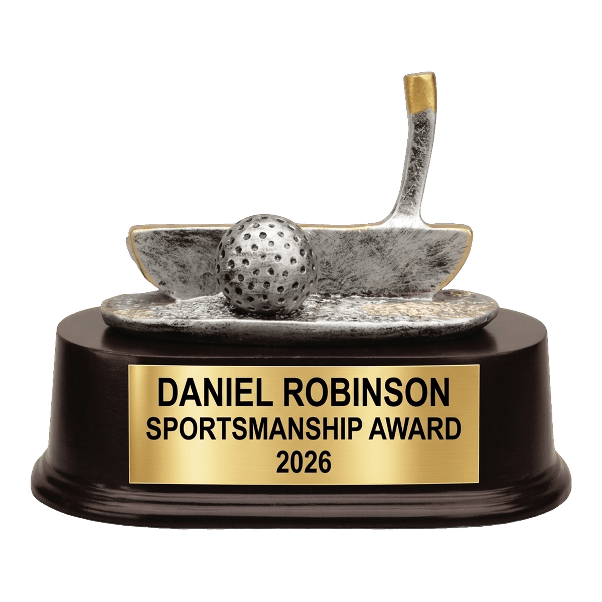 Personalized | Golf Award | Custom Engraved | Trophy | Award | Engraved | Custom | Tournament | Golfer | Putter | Recognition | Gift