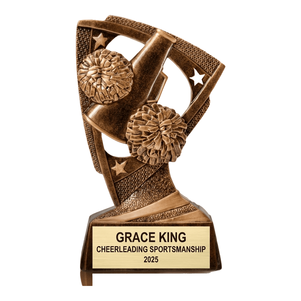 Personalized | Cheerleading Award | Custom Engraved | Cheerleading Trophy | Cheer Award | Personalized Cheer | Team Banquet | Coach Gift