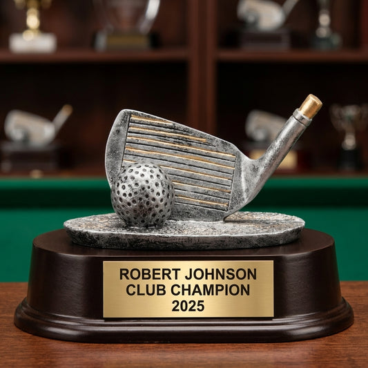 Personalized | Golf Award | Custom Engraved | Golf Trophy | Engraved | Custom | Tournament | Champion | Golfer Gift | Club Award | Wedge - View 1