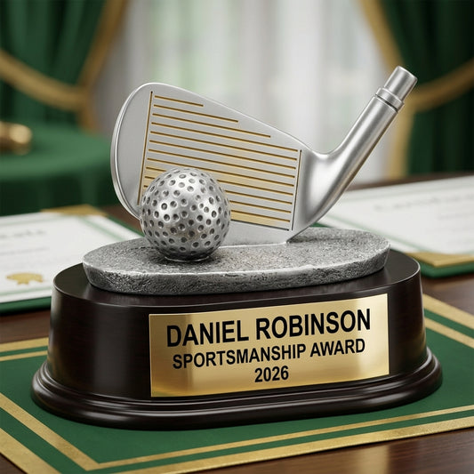 Personalized | Golf Award | Custom Engraved | Golf Trophy | Engraved | Custom | Tournament | Champion | Golfer Gift | Club Award | Wedge - View 2