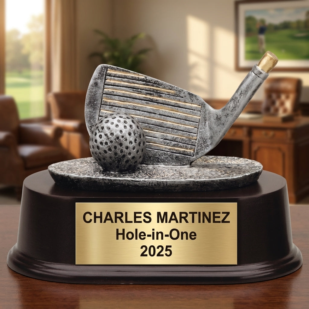 Personalized | Golf Award | Custom Engraved | Golf Trophy | Engraved | Custom | Tournament | Champion | Golfer Gift | Club Award | Wedge - View 4