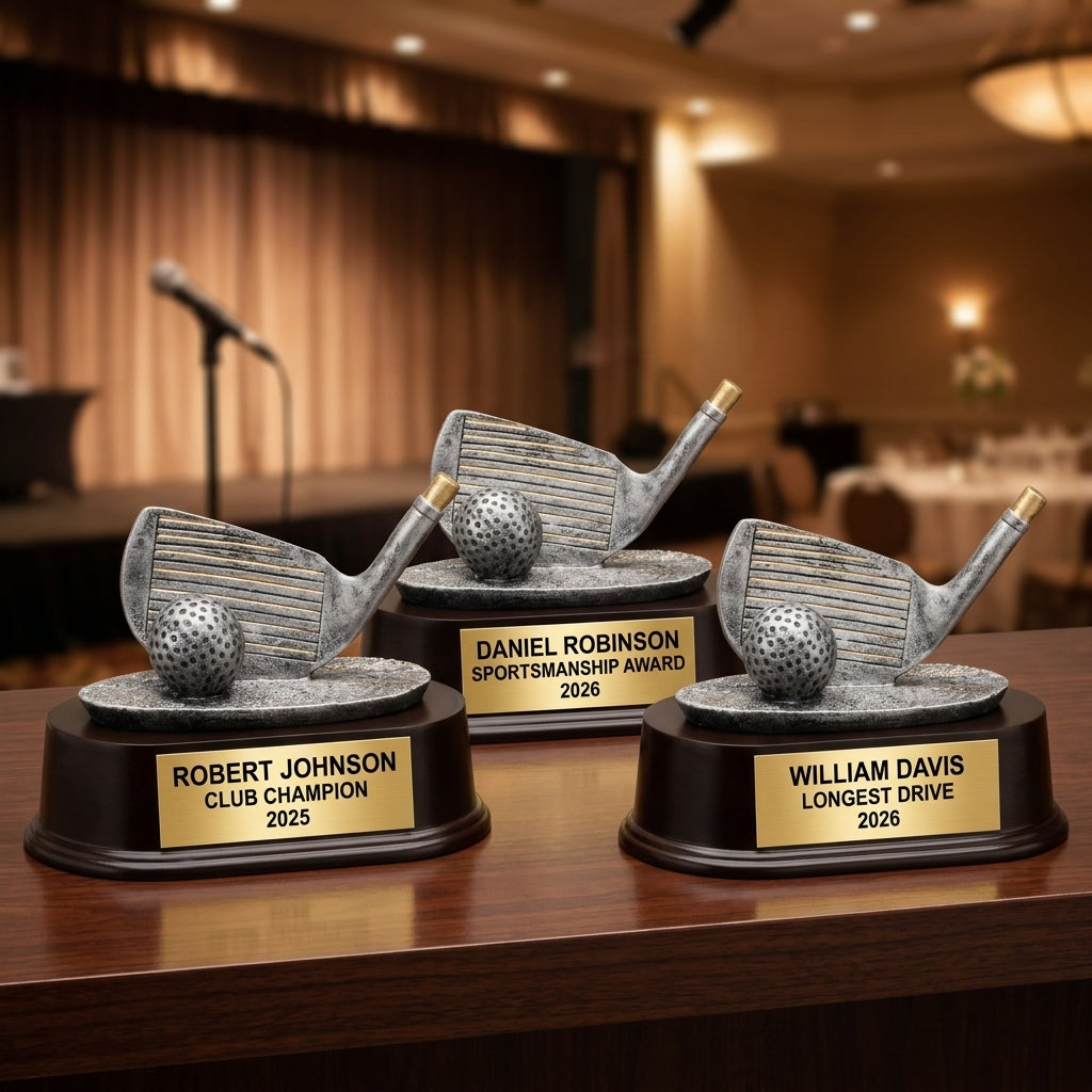 Personalized | Golf Award | Custom Engraved | Golf Trophy | Engraved | Custom | Tournament | Champion | Golfer Gift | Club Award | Wedge - View 6