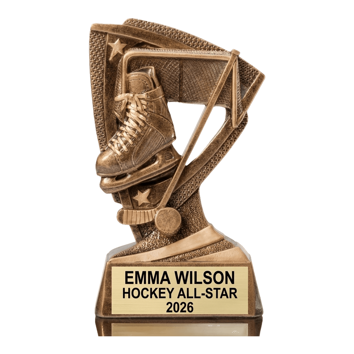 Personalized | Hockey Award | Custom Engraved | Hockey Trophy | Personalized Award | Ice Hockey | Youth Player | MVP Gift | Team Banquet