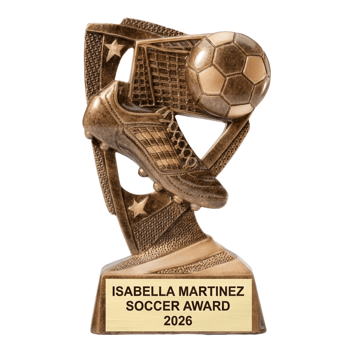 Personalized | Soccer Award | Custom Engraved | Personalized Soccer Trophy | Custom Soccer Award | Engraved Soccer | Youth Soccer