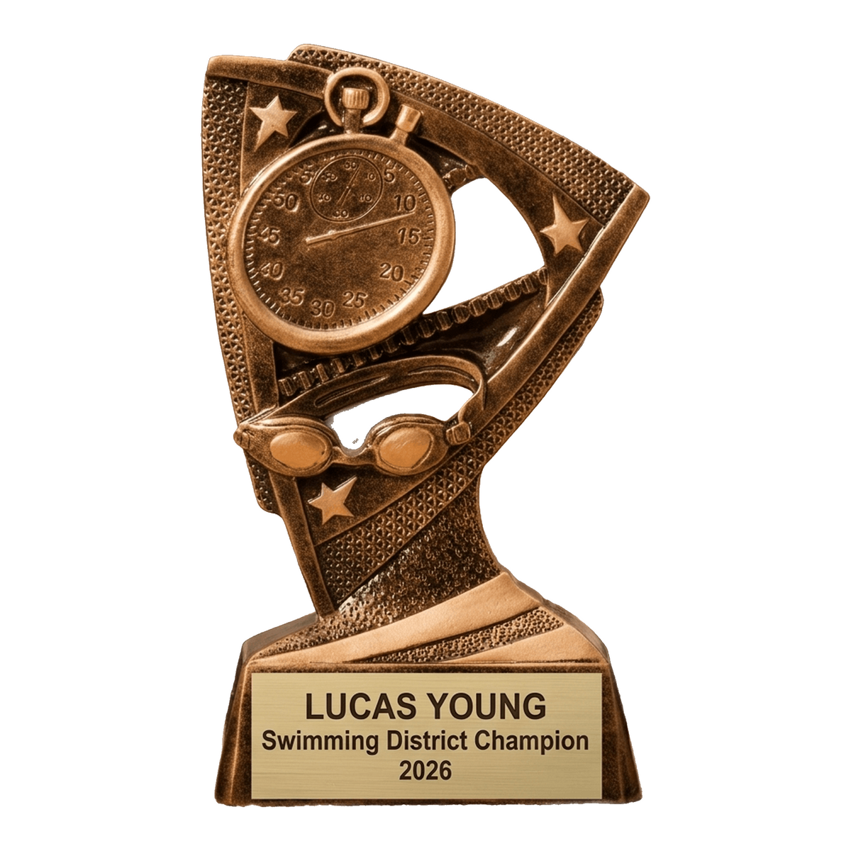 Personalized | Swimming Award | Custom Engraved | Swim Trophy | Team Gift | Championship | Youth Swimmer | Coach Gift | Achievement