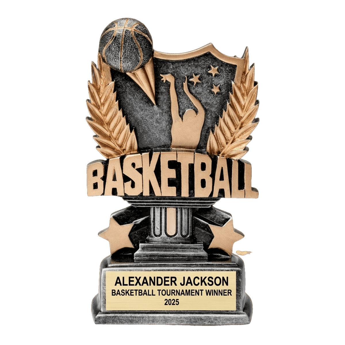 Personalized | Basketball Award | Custom Engraved | Basketball Trophy | MVP Award | Team Gift | Youth League | Championship | Coach Gift