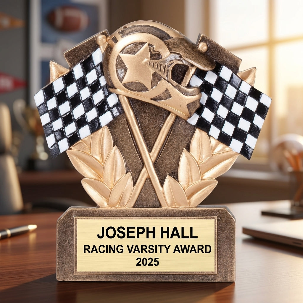Racing Trophy Award | Personalized | Custom Engraved | Racing Award | Personalized Trophy | Racing Gift | Custom Racing Award - View 5