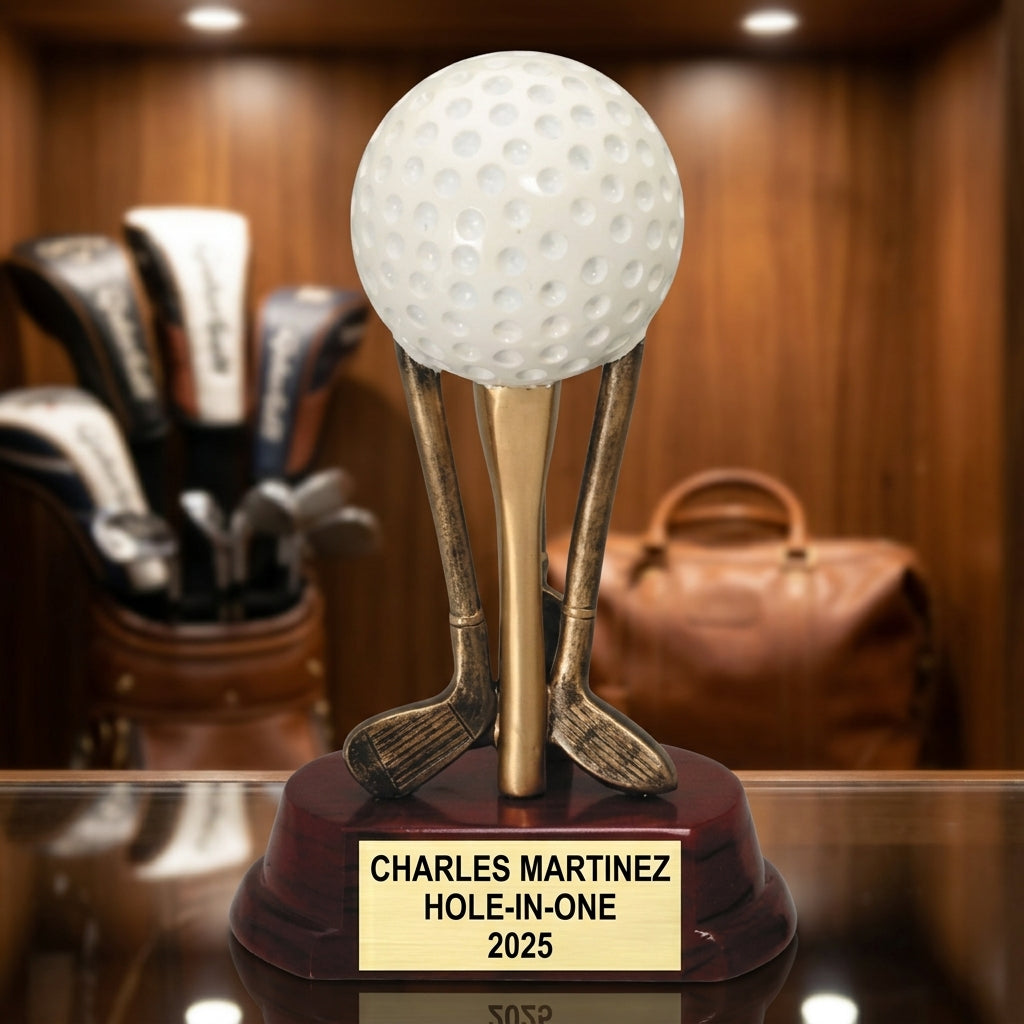 Personalized | Golf Award | Custom Engraved | Golf Trophy | Engraved Award | Personalized Golf | Custom Golfer | Tournament Prize - View 3