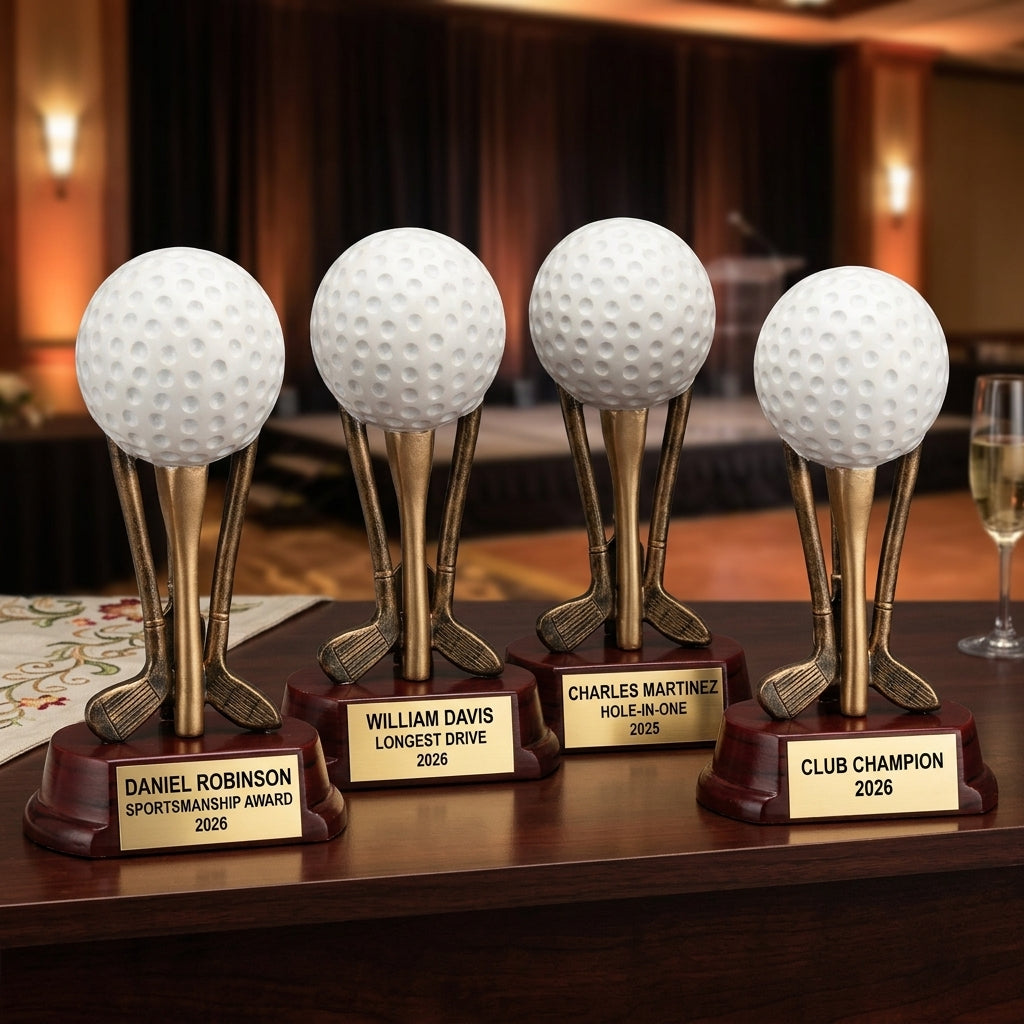 Personalized | Golf Award | Custom Engraved | Golf Trophy | Engraved Award | Personalized Golf | Custom Golfer | Tournament Prize - View 6