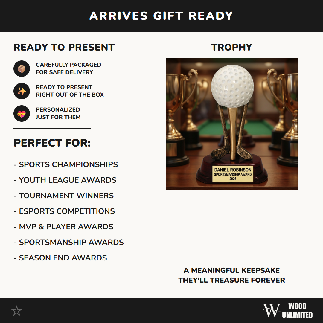 Personalized | Golf Award | Custom Engraved | Golf Trophy | Engraved Award | Personalized Golf | Custom Golfer | Tournament Prize