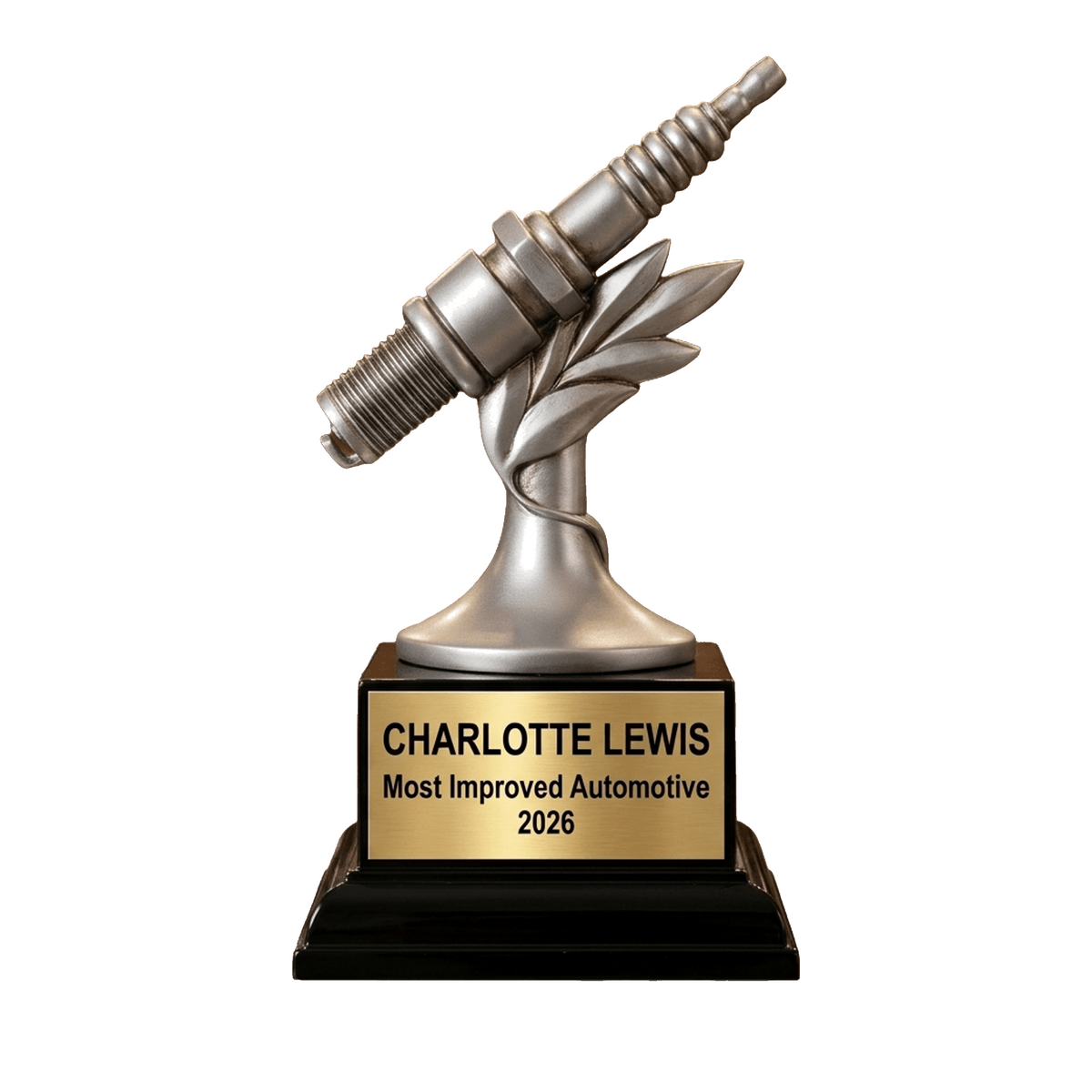 Personalized | Automotive Award | Custom Engraved | Spark Plug | Racing | Mechanic | Trophy | Award | Engraved | Custom | Car Show | Gift
