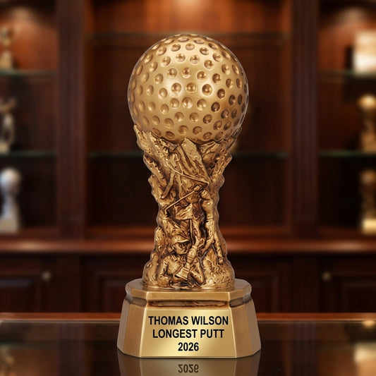 Personalized | Golf Award | Custom Engraved | Golf Trophy | Personalized Golf | Engraved Award | Tournament Prize | Longest Drive - View 1