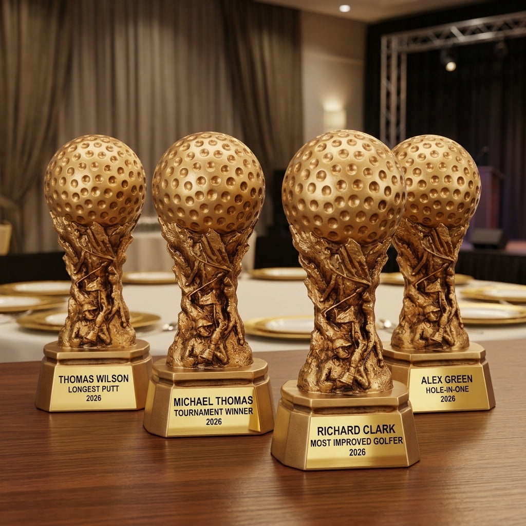 Personalized | Golf Award | Custom Engraved | Golf Trophy | Personalized Golf | Engraved Award | Tournament Prize | Longest Drive - View 6
