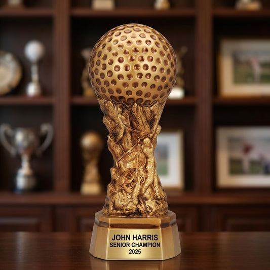 Personalized | Golf Award | Custom Engraved | Golf Trophy | Custom Award | Engraved Golf | Tournament Prize | Personalized Gift - View 1