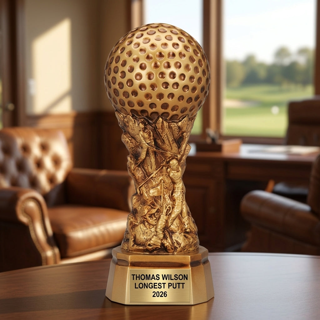Personalized | Golf Award | Custom Engraved | Golf Trophy | Custom Award | Engraved Golf | Tournament Prize | Personalized Gift - View 4