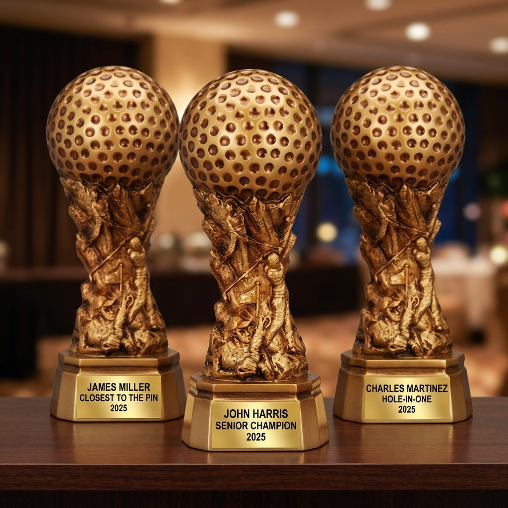 Personalized | Golf Award | Custom Engraved | Golf Trophy | Custom Award | Engraved Golf | Tournament Prize | Personalized Gift - View 6