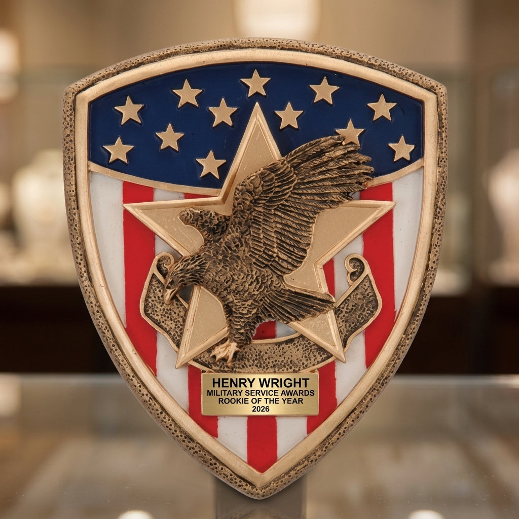 Personalized Personalized | Military Service Awards Award | Custom Engraved | Military Award  - custom laser engraved - view 1