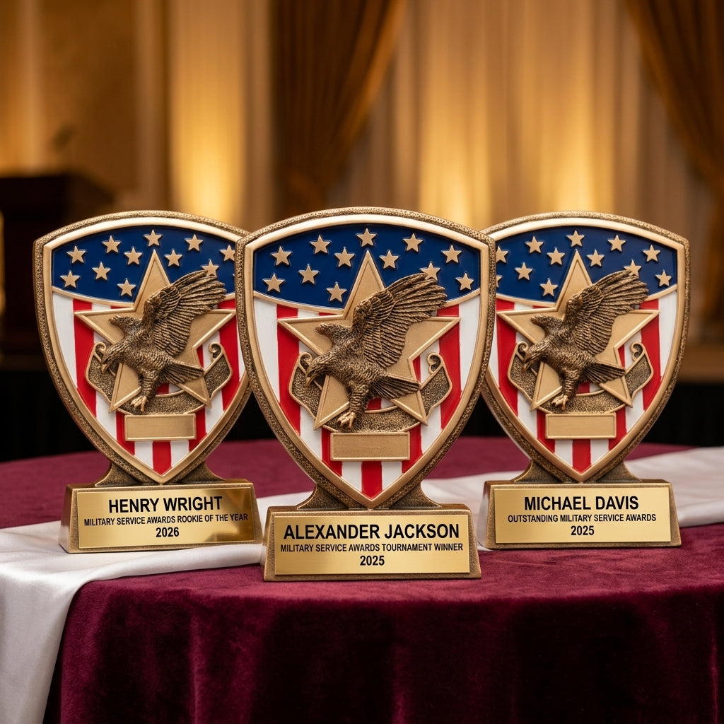 Personalized Personalized | Military Service Awards Award | Custom Engraved | Military Award  - custom laser engraved - view 6