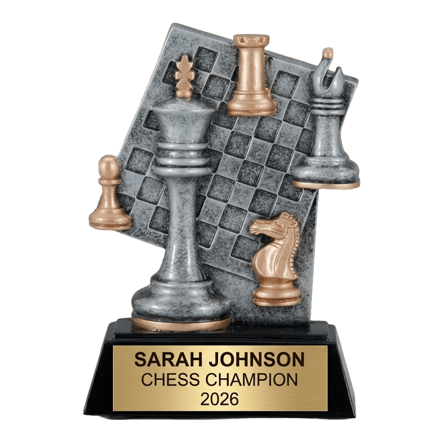 Personalized | Chess Award | Custom Engraved | Chess Trophy | Personalized Chess | Engraved Award | Tournament Trophy | Chess Club