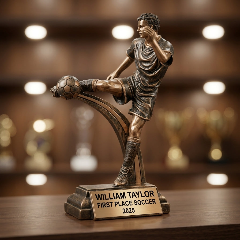 Soccer Award Trophy | Personalized | Custom Engraved | Soccer Trophy | MVP | Gift for Soccer Player | Youth Soccer - View 4