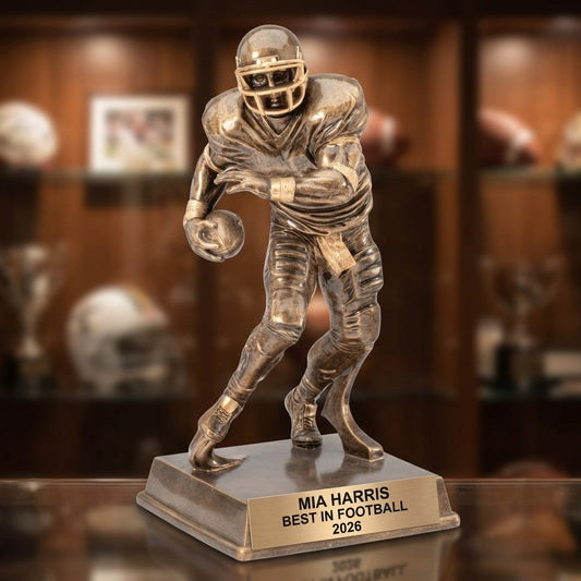 Football Award Trophy | Personalized | Custom Engraved | Football Gift | Team Award | Player Recognition | Football Trophy - View 1