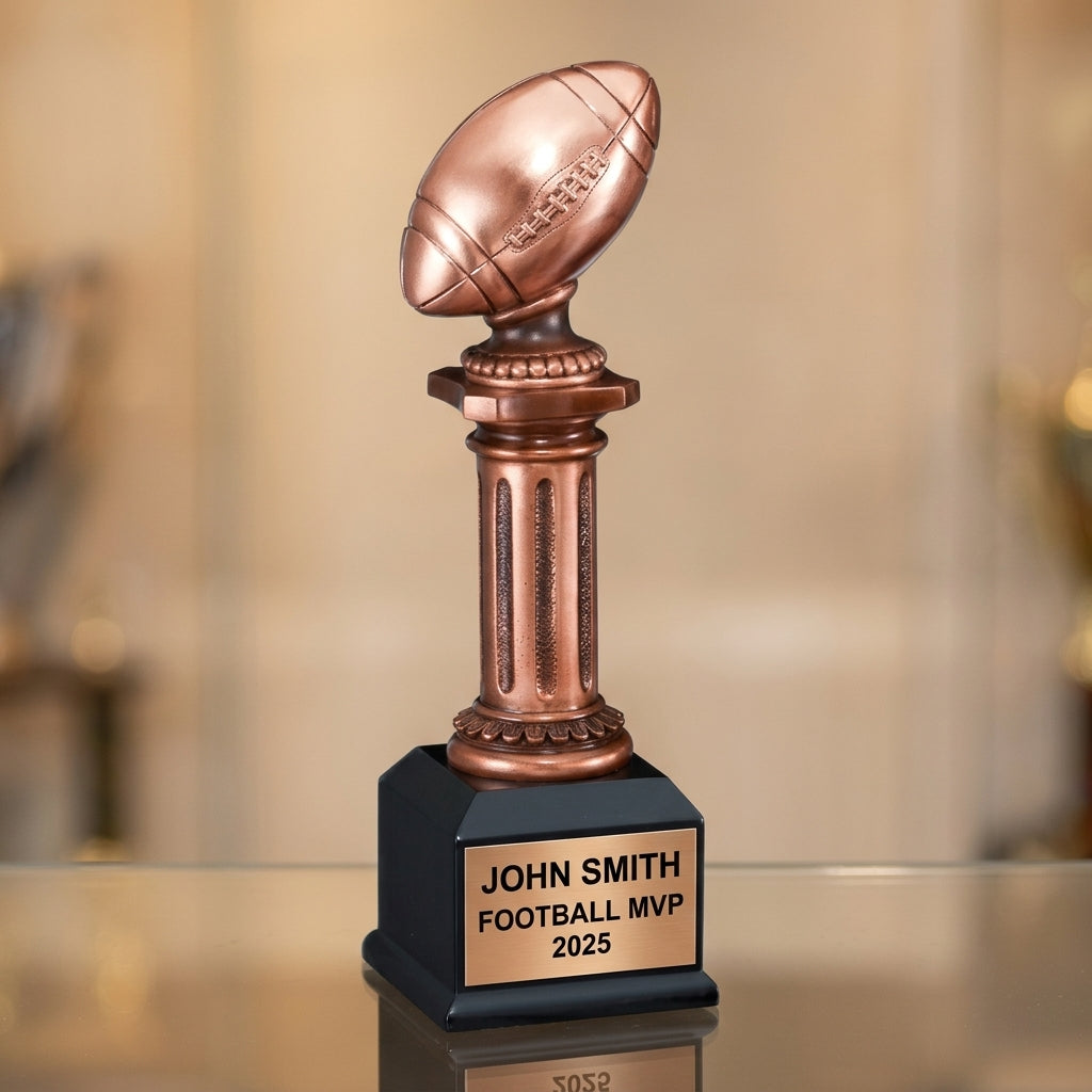 Football Trophy Award | Personalized | Custom Engraved | Football Award | Team Gift | Personalized Football Trophy | Football Coach Gift - View 1