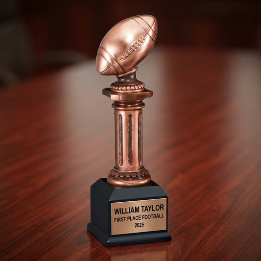 Football Trophy Award | Personalized | Custom Engraved | Football Award | Team Gift | Personalized Football Trophy | Football Coach Gift - View 2