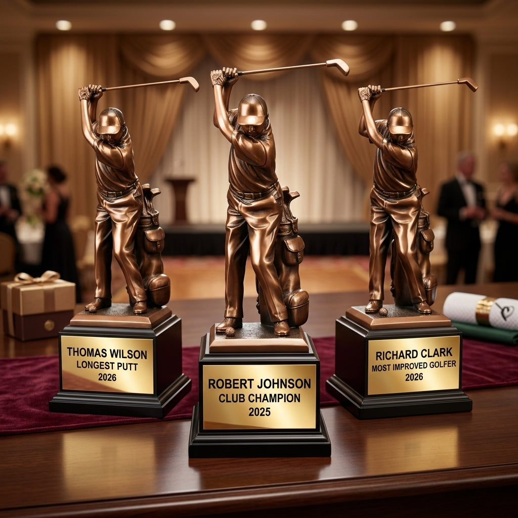 Personalized | Golf Award | Custom Engraved | Golf Trophy | Personalized Golf | Engraved Award | Custom Golf | Tournament Prize - View 6