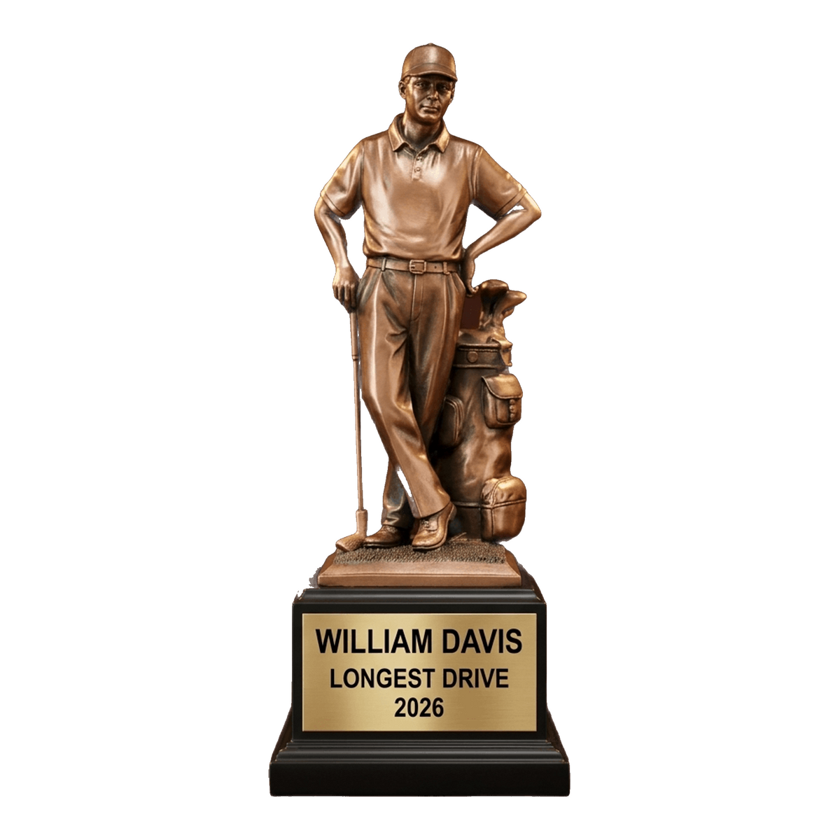 Personalized | Golf Award | Custom Engraved | Golf Trophy | Golfer Award | Engraved | Longest Drive | Tournament Prize | Retirement Gift
