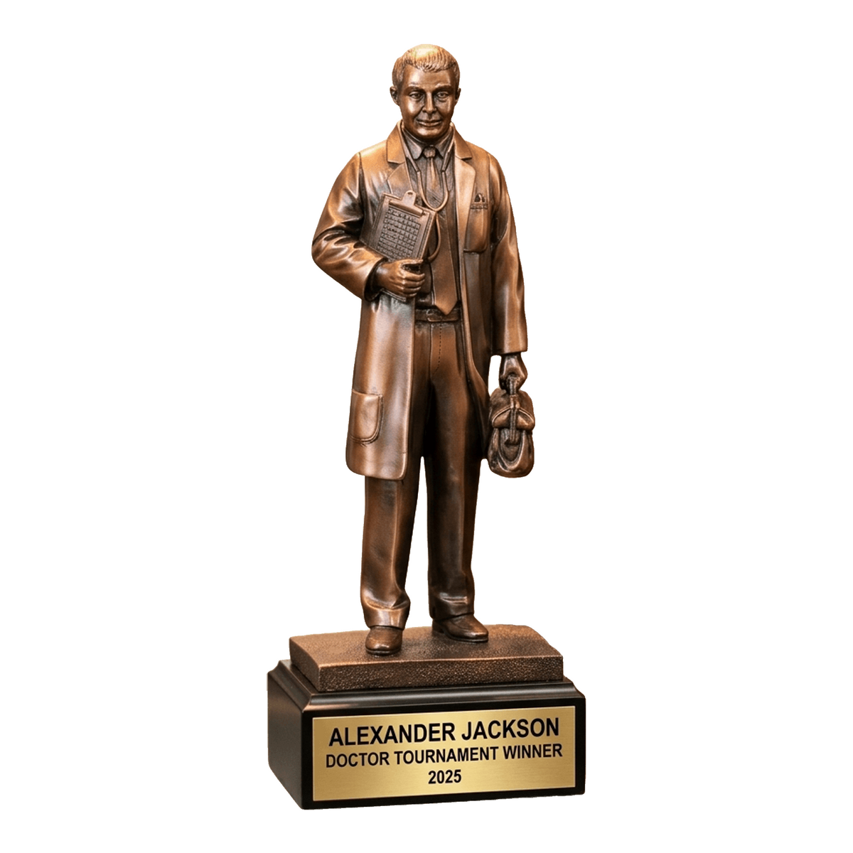 Personalized | Doctor Award | Custom Engraved | Doctor Trophy | Medical Award | Physician Gift | Healthcare Recognition | Engraved Doctor