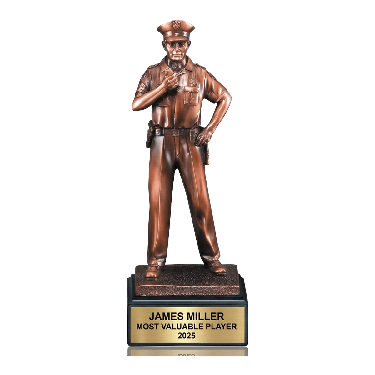 Personalized | Police Award | Custom Engraved | Police Officer | Law Enforcement | Custom Trophy | Engraved Award | Retirement Gift