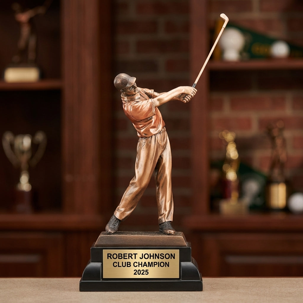 Personalized | Golf Award | Custom Engraved | Golf Trophy | Personalized Golf | Engraved Award | Golfer Gift | Tournament Prize - View 1