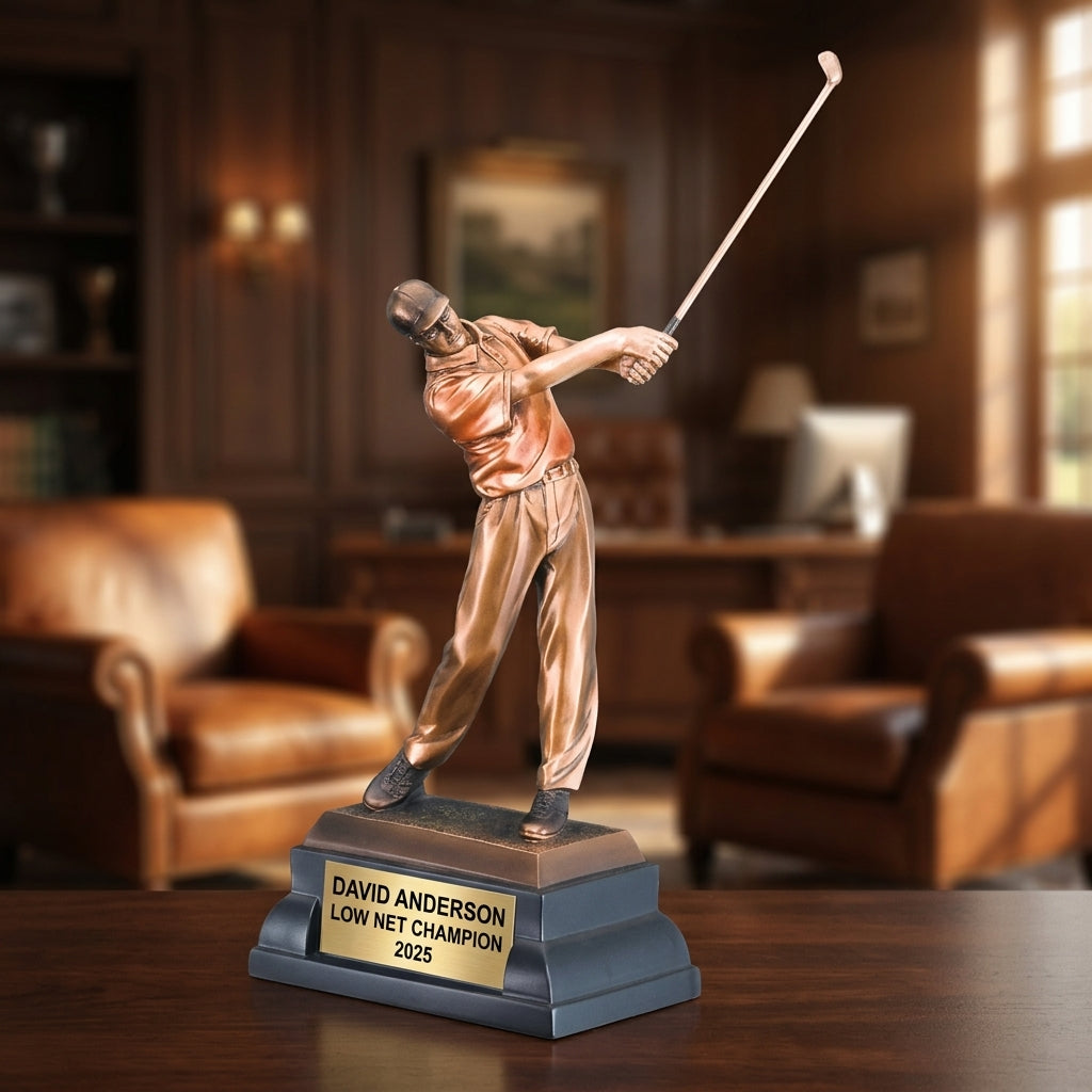 Personalized | Golf Award | Custom Engraved | Golf Trophy | Personalized Golf | Engraved Award | Golfer Gift | Tournament Prize - View 4