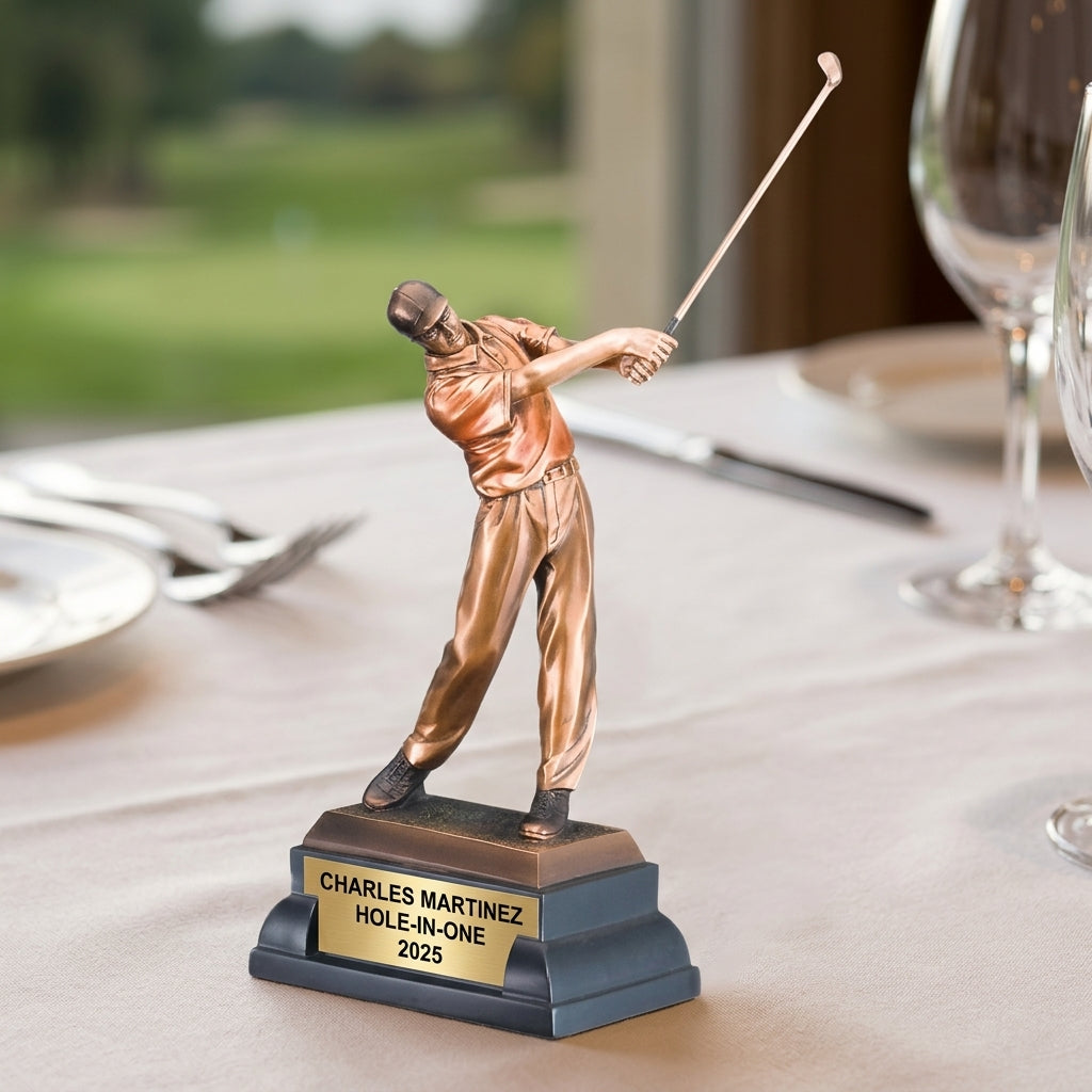 Personalized | Golf Award | Custom Engraved | Golf Trophy | Personalized Golf | Engraved Award | Golfer Gift | Tournament Prize - View 5