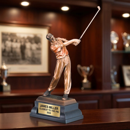 Personalized | Golf Award | Custom Engraved | Golf Trophy | Engraved Award | Personalized Golfer | Custom Golf | Tournament Prize - View 1