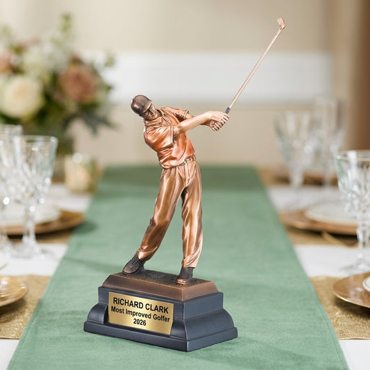 Personalized | Golf Award | Custom Engraved | Golf Trophy | Engraved Award | Personalized Golfer | Custom Golf | Tournament Prize - View 2