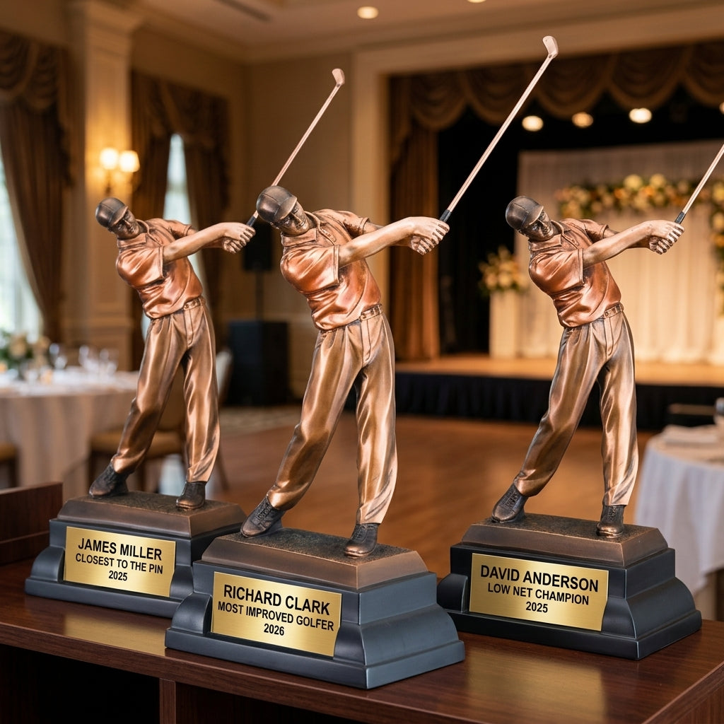 Personalized | Golf Award | Custom Engraved | Golf Trophy | Engraved Award | Personalized Golfer | Custom Golf | Tournament Prize - View 6