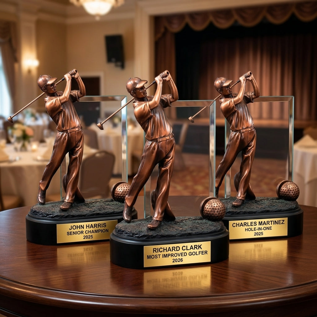 Personalized | Golf Award | Custom Engraved | Golf Trophy | Engraved Award | Custom Golfer | Tournament Prize | Personalized Gift - View 6