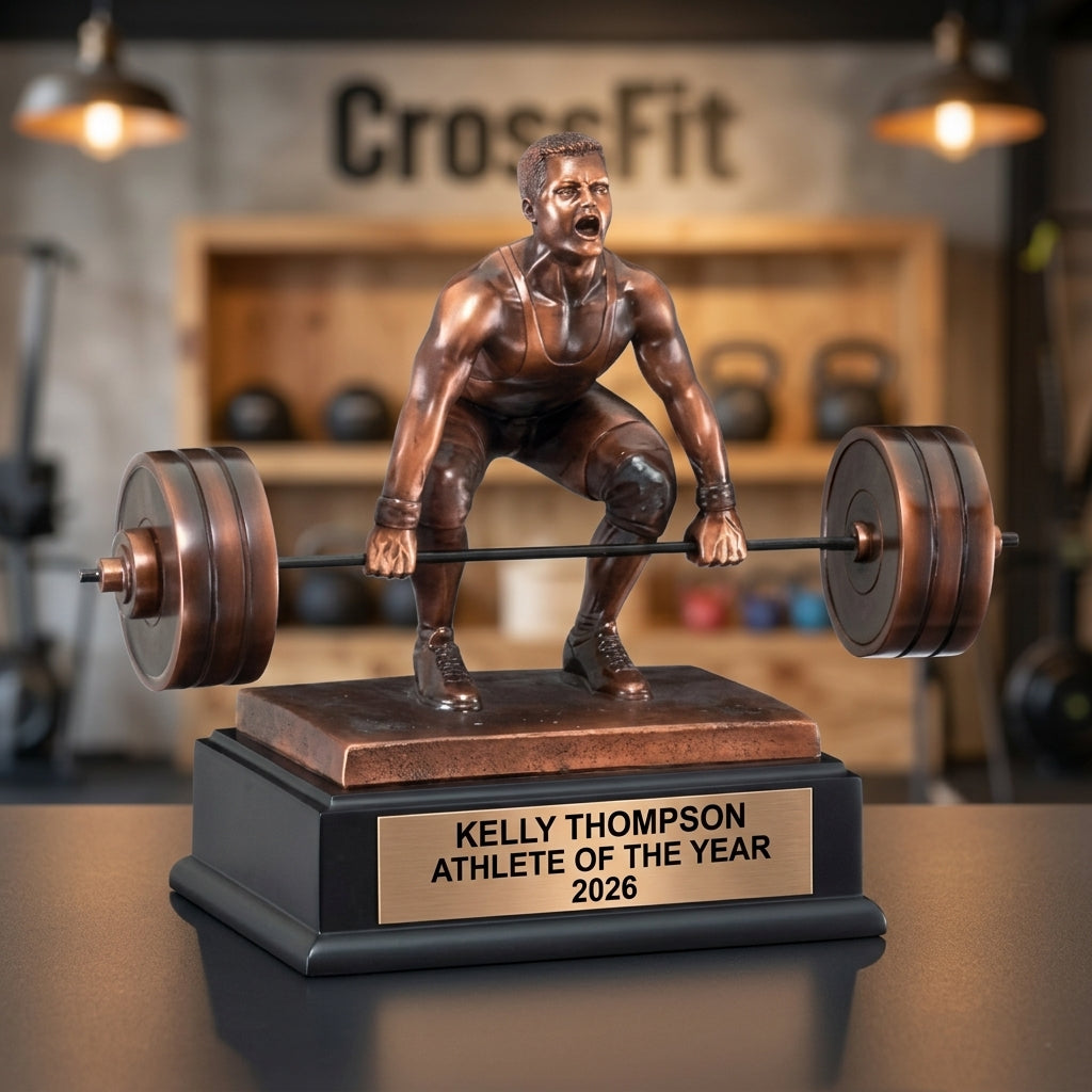 Weightlifting Trophy Award — view 3