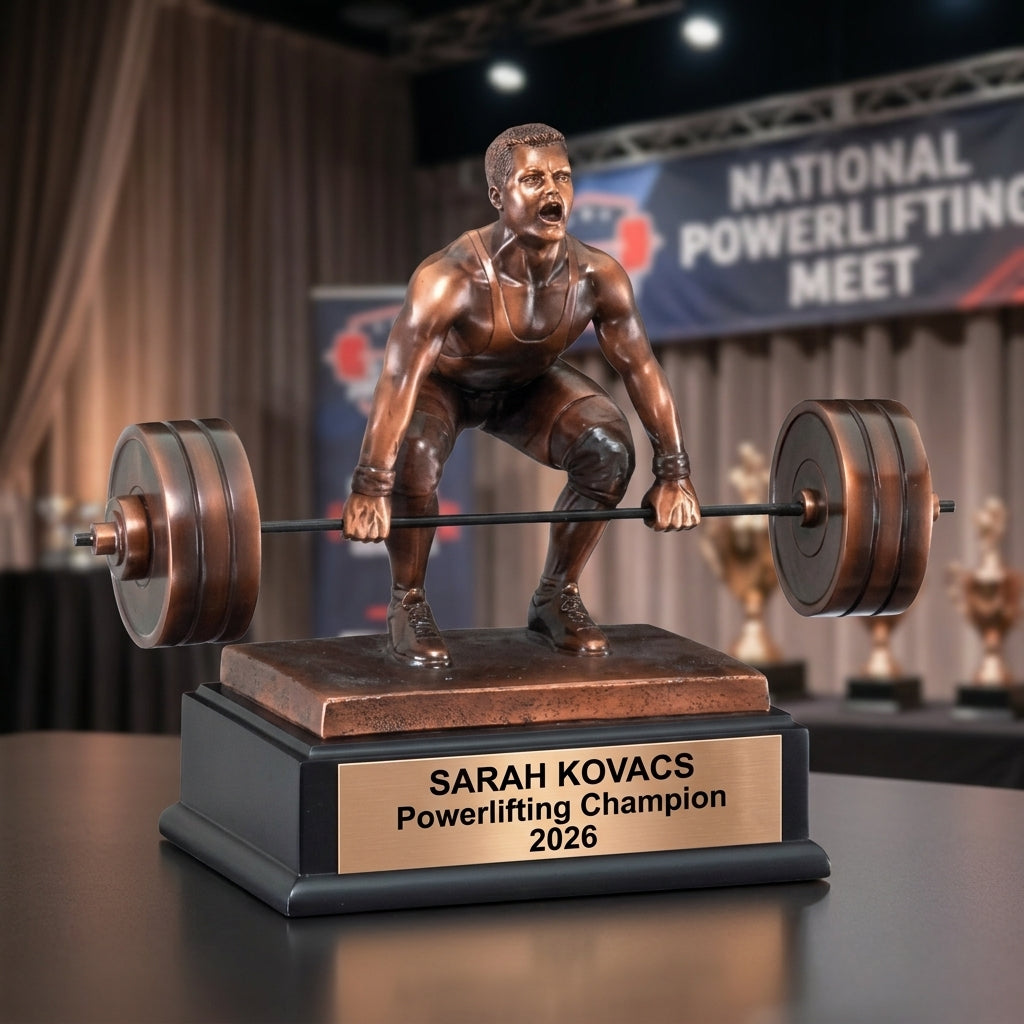Weightlifting Trophy Award — view 4