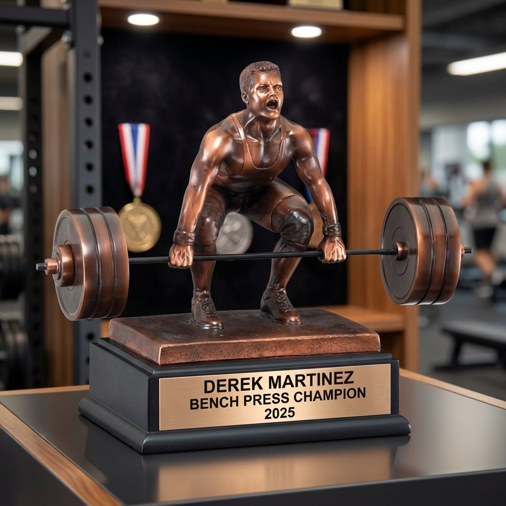Weightlifting Trophy Award — view 5