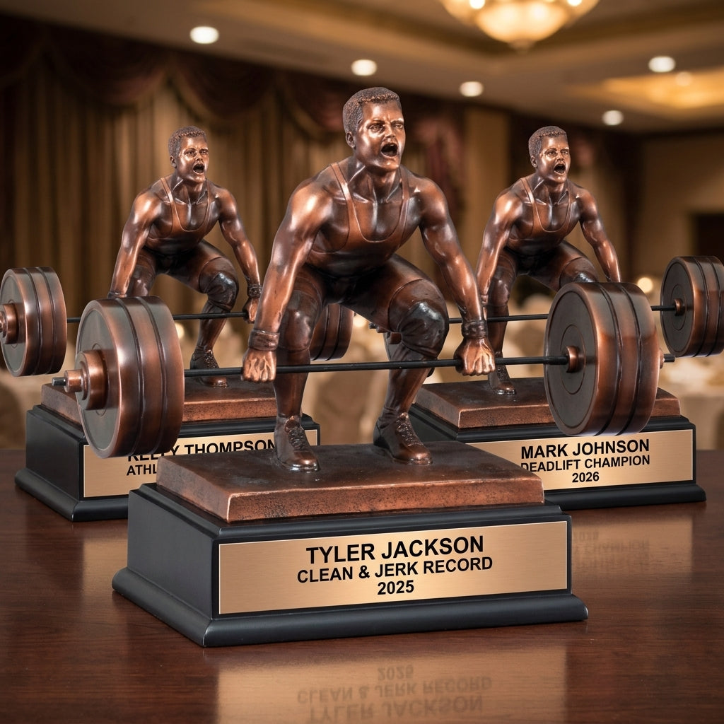 Weightlifting Trophy Award — view 6