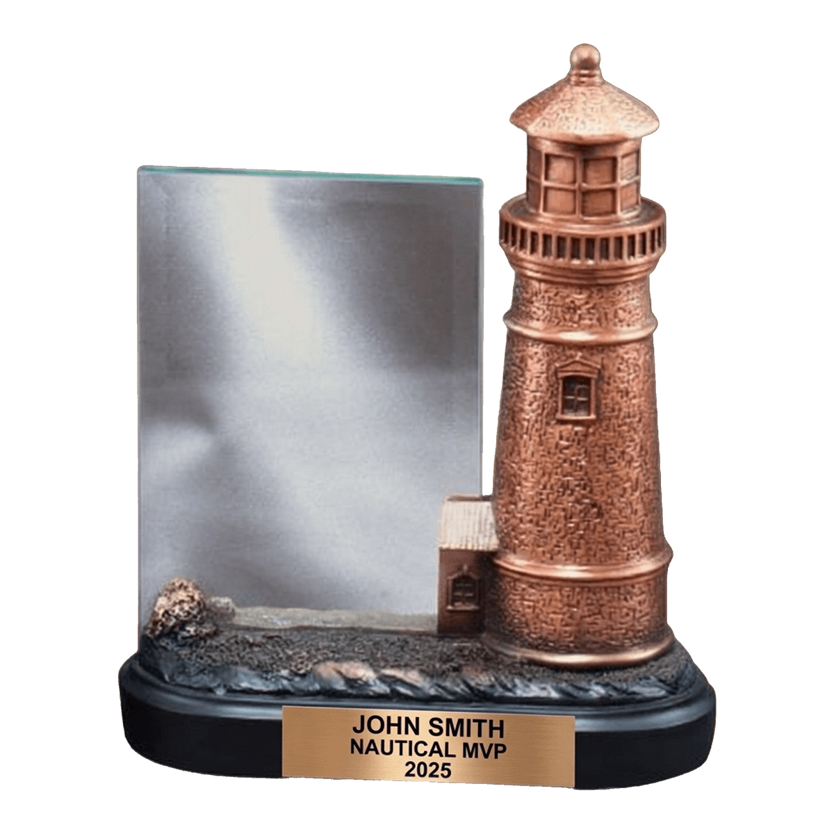 Nautical Award Trophy | Personalized Lighthouse | Custom Engraved | Team Awards | Sailing Trophy