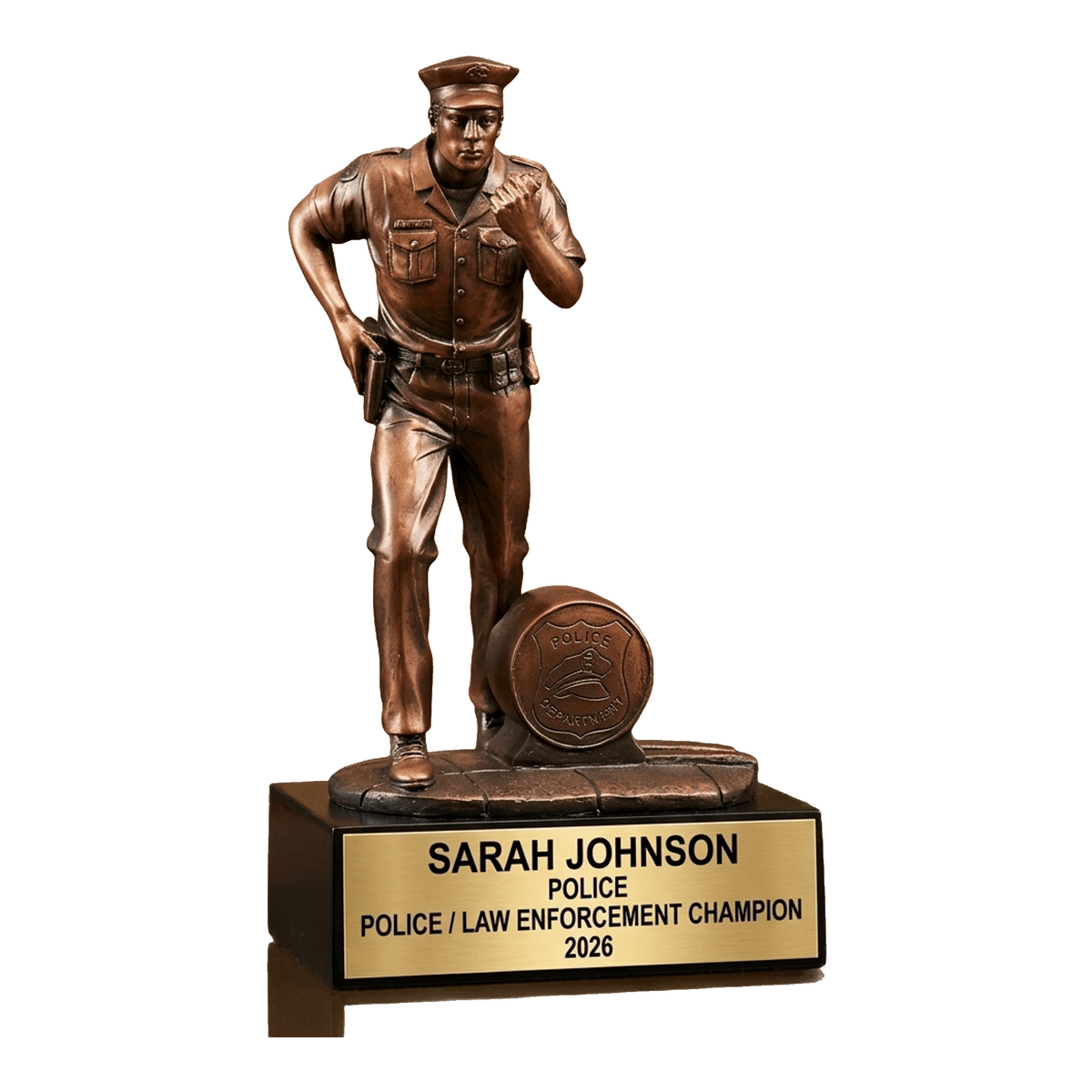 Personalized | Police / Law Enforcement Award | Custom Engraved | Police Officer | Law Enforcement | Custom Trophy | Engraved Award